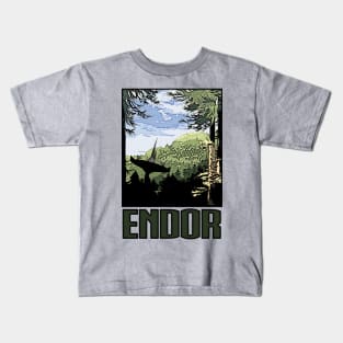 Visit Endor! Kids T-Shirt